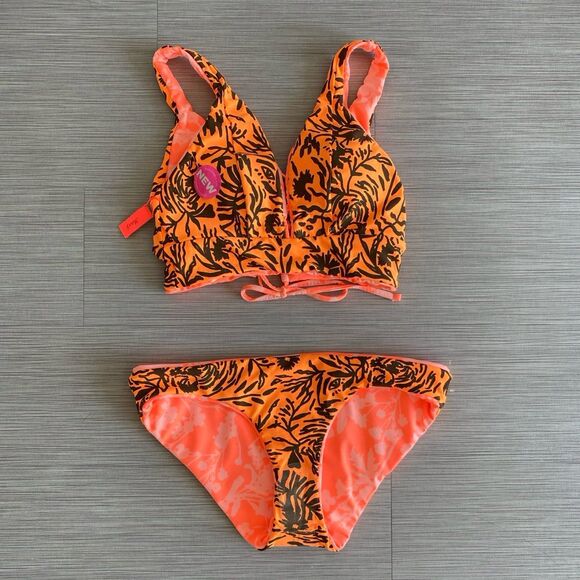 NWT Maaji Marigold Republic Signature Reversible Bikini Size Small - Picture 5 of 8